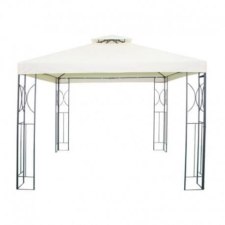 TENDA DE EVENTOS 300 X 300 X 265 CM CREME