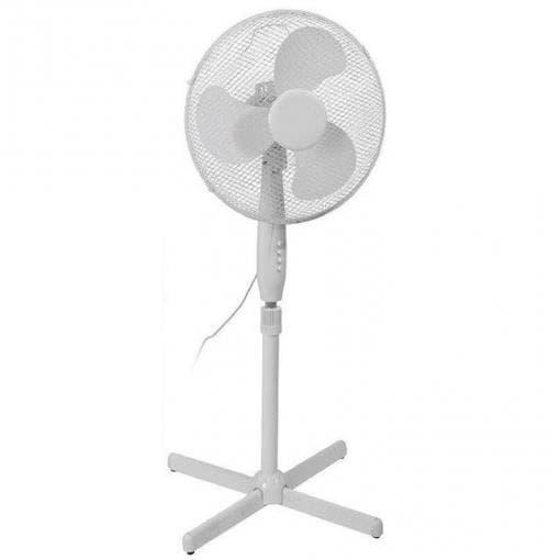 VENTOINHA DE PÉ BRANCA, 3 VELOCIDADES, 220V 45W Ø40cm ALTURA 125cm Excelent