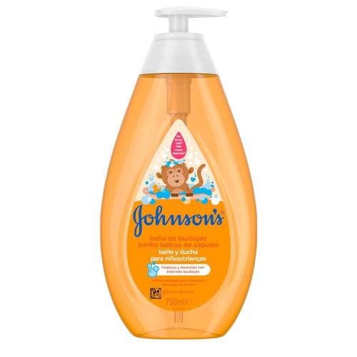 JOHNSONS BABY BANHO BOLHAS DE ESPUMA 750ML