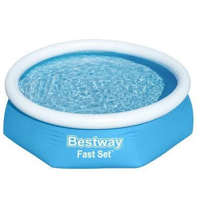 BESTWAY PISCINA INSUFLÁVEL REDONDA FAST SET 2.44 X 61CM
