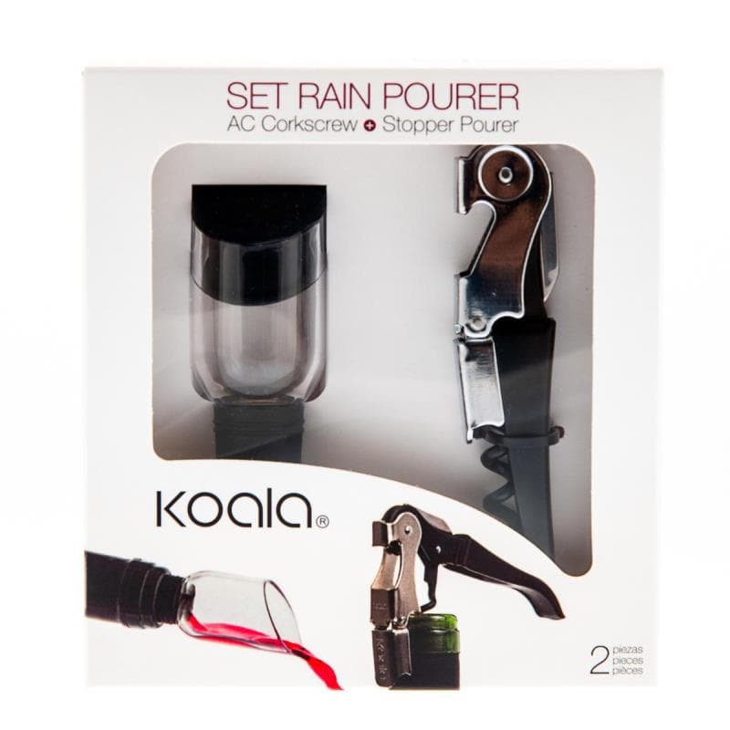 CONJUNTO DE VINHO , SACA ROLHAS COM ROLHA DA VINOTECH
