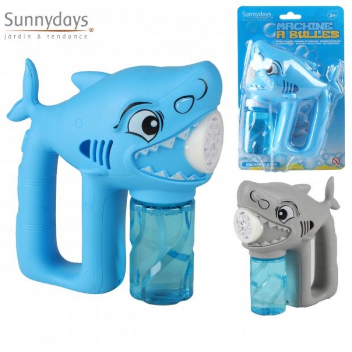 MÁQUINA DE BOLHAS DE BOLHA SHARK COM RECARGA DE 60ML