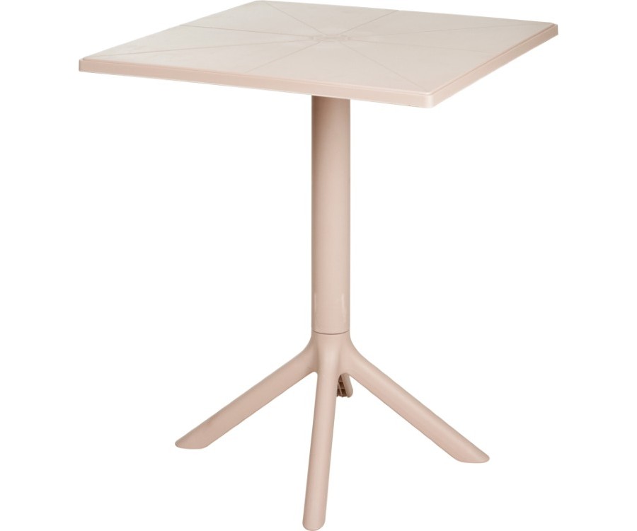 MESA BEGE QUADRADA PP 60CM
