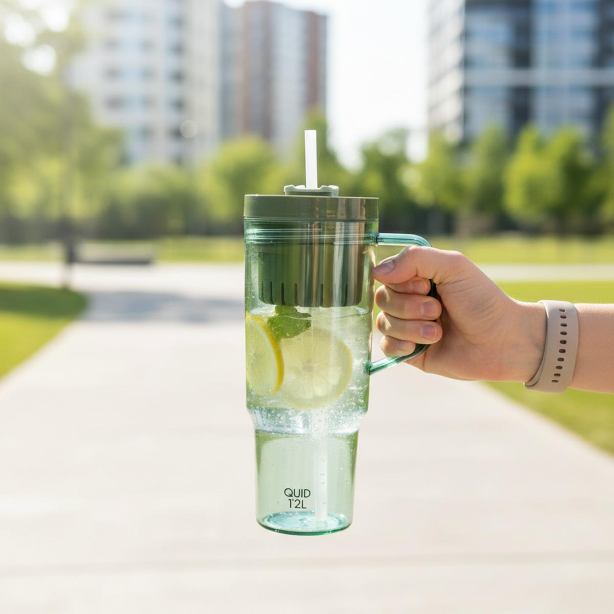 COPO COM PALHINHA 1200 ML