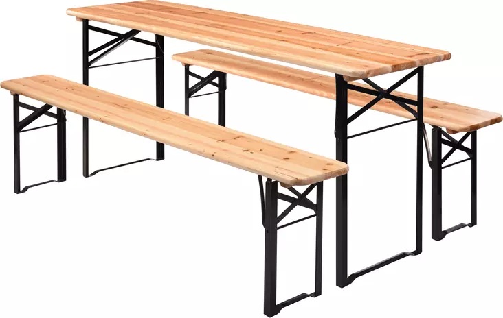 MESA DE JARDIM E 2 BANCOS