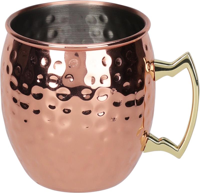 CANECA DE CERVEJA AÇO INOX 500ML