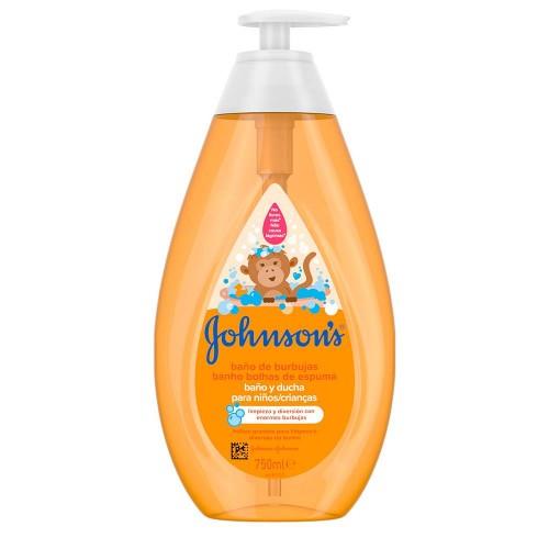 JOHNSONS BABY BANHO BOLHAS DE ESPUMA 750ML
