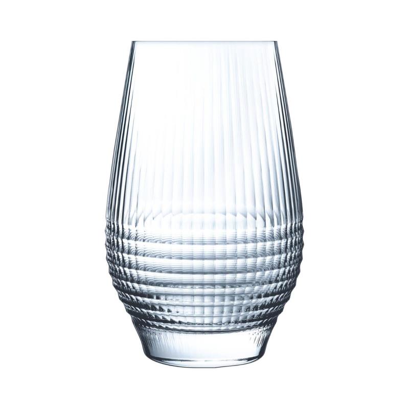 CONJUNTO 6 COPOS VIDRO CRISTALINO PARA COCKTAIL 45 CL DISCO ARCOROC