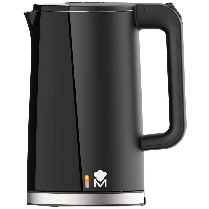 CHALEIRA ELETRICA 1,7 L FOODIES 2200 W . Segurança durante o uso
Pé giratório 360°
Fácil de limpar